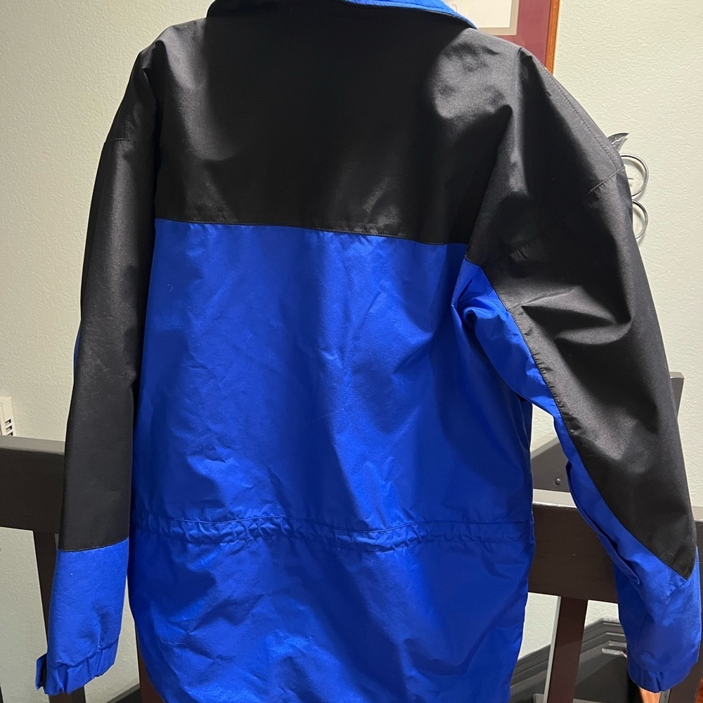 Marmot Vibrant Blue and Deep Black Jacket#015 - Picture 5 of 6
